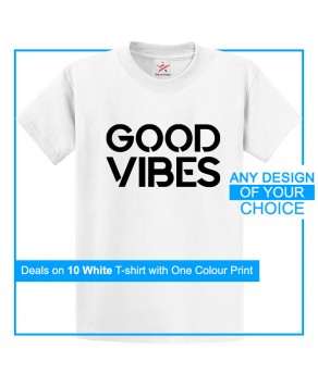 10 Custom Printed T-shirts Deal