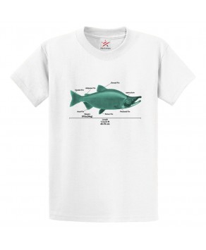 Fish Anatomy Science Animal Lovers Oceal Educational Tee Unisex Kids & Adults T-Shirt									