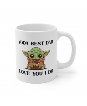 Yoda Best Dad Love You I Do Baby Yoda Father's Day Coffee Mugs Birthday Christmas Novelty Tea Cup