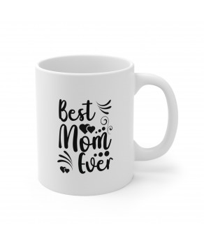 Best Mom Ever Coffee Mug Mothers Day Thanksgiving Xmas Ceramic Tea Cup From Daughter Son Husband