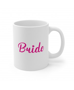 Bride Tea Cup Newly Engage Bridal Shower Bachelorette Party Ceramic Wedding Coffee Mug