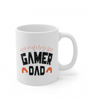 Gamer Dad Vediogamer Father Day Birthday Christmas New Year Coffee Cup Ceramic Tea Mug