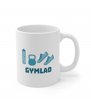 Gymlad Workout Exercise Bodybuilder Ceramic Coffee Mug Fitness Lover Tea Cup