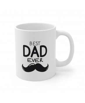 Best Dad Ever Father Appreciation Christmas Thanksgiving Coffee Mugs New Dad Motivation Ceramic Tea Cup