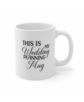 This Is My Wedding Planning Mug Ceramic Coffee Cup Xmas Funny Christmas Wedding Tea Mug