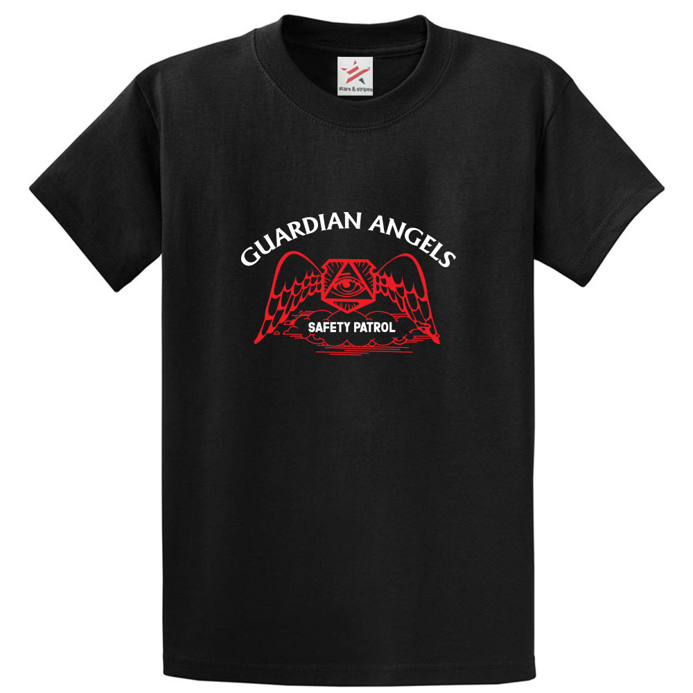 T-shirt Guardian Angel Safety Patrol Homme Rouge - Taille S - Neuf Avec étiquettes