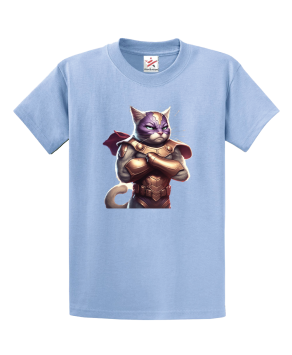 Superhero Cat Unisex Kids and Adults T-Shirt