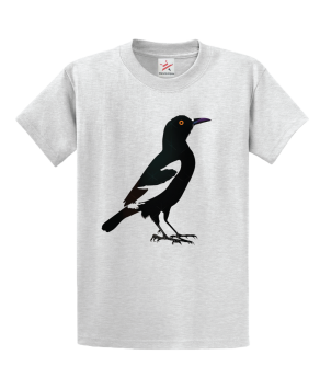 Australian Magpie Unisex Kids and Adults T-Shirt