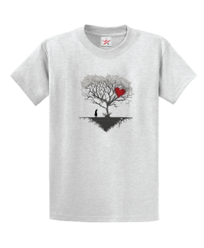 Banksy Heart Tree Unisex Kids And Adults T-Shirt