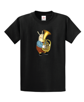 Buster Baxter Playing Tuba Unisex Kids And Adults T-Shirt
