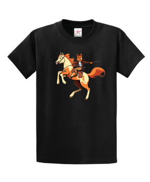 Fox Riding Horse Classic T-Shirt