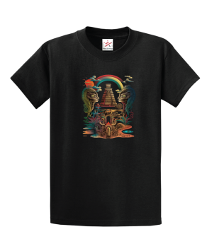 Copy Of Ancient Civilizations Full Color Active Unisex Kids And Adults T-Shirt