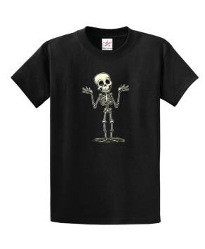 Copy Of Sassy Skeleton "I'm Fine" Funny Saying Unisex Kids And Adults T-Shirt