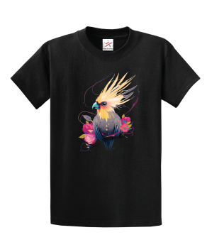 Crazy Cockatiel Lady Unisex Kids and Adults T-Shirt