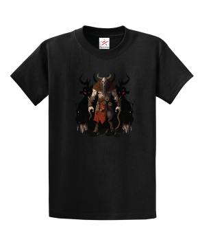 Diablo IV Druid Crest Classic Unisex Kids And Adults T-Shirt