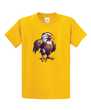 Eagles Mascot Unisex Kids and Adults T-Shirt