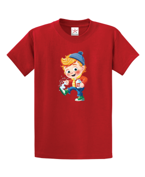 Frosty Boy Unisex Kids And Adults T-Shirt