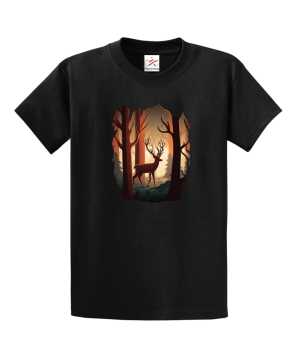 Into The Deer Woods Unisex Kids And Adults T-Shirt