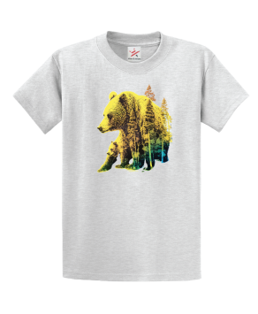 Legendary Animals Grizzly Bear Unisex Kids And Adults T-Shirt