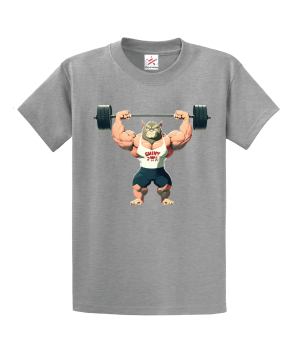 Monkey Around Fitness Gym Unisex Kids and Adults T-Shirt