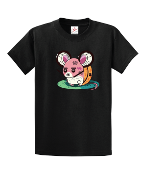 Mouse Sushi Unisex Kids and Adults T-Shirt