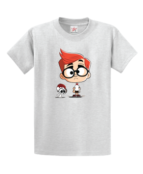 Mr. Peabody And Sherman Unisex Kids And Adults T-Shirt