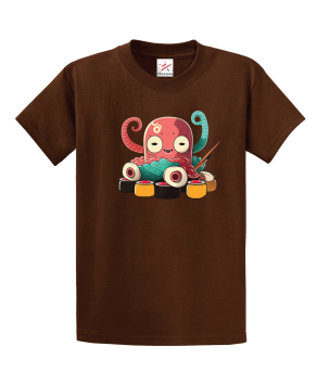 Octo Sushi Unisex Kids and Adults T-Shirt