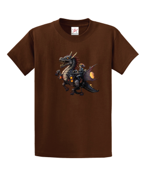 Polka Will Ever Die Riding A Rex Harry Random Destruction Dresden Unisex Kids And Adults T-Shirt