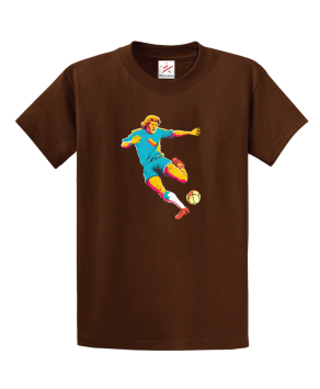Soccer Player Unisex Kids And Adults T-Shirt