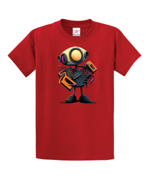 Robit Unisex Kids And Adults T-Shirt