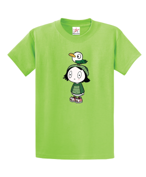 Sarah And Duck  Unisex Kids And Adults T-Shirt