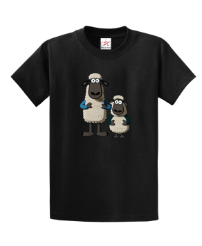 Shaun And Timmy Unisex Kids And Adults T-Shirt