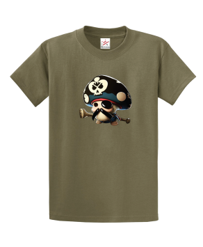ShroomDood (Pirate) Unisex Kids And Adults T-Shirt