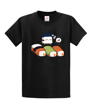 Sleepwalking Sushi Unisex Kids and Adults T-Shirt