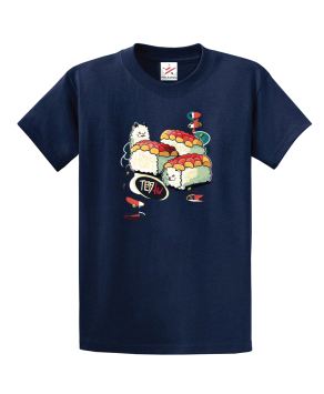 Sushi Niguiri Unisex Kids and Adults T-Shirt