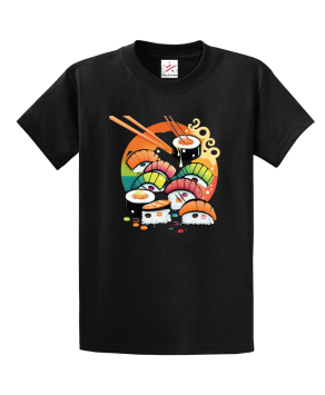 Sushi Party Unisex Kids and Adults T-Shirt