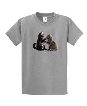 Two little Cats Unisex Kids And Adults T-Shirt