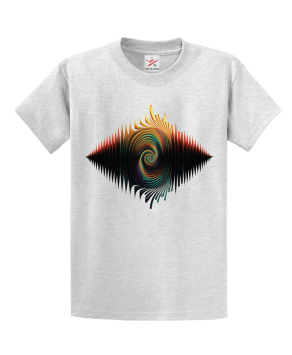 Colorful Music Waves Unisex Kids and Adults T-Shirt