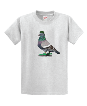 Fashionable Discolodo Pigeon Bird Unisex Kids And Adults T-Shirt