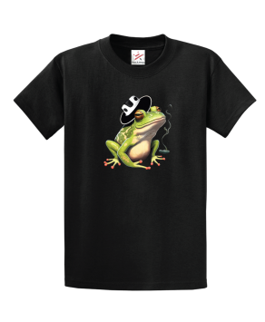 Frog With Cow Hat Funny Frog Unisex Kids And Adults T-Shirt