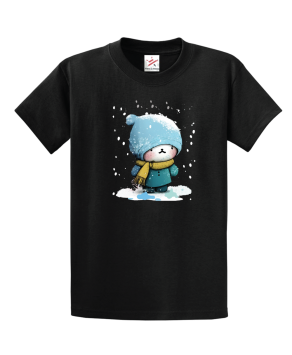 Little Miss Always Cold Winter Unisex Kids And Adults T-Shirt