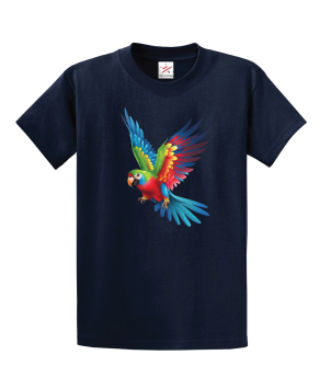The Parrot Fly Unisex Kids and Adults T-Shirt