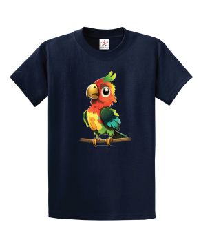 Parrot Pose Unisex Kids and Adults T-Shirt