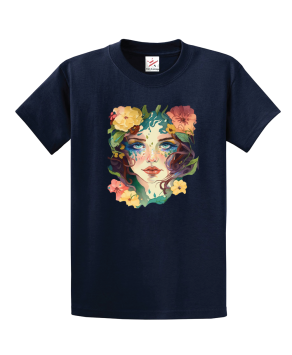 Midsummer Flower Girl Unisex Kids and Adults T-Shirt