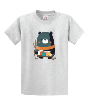 Sushi Bear Unisex Kids and Adults T-Shirt