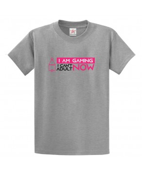 I Am Gaming I Can't Adult Now Unisex Kids And Adults Pullover Hooded Sweatshirt For Gaming Lovers