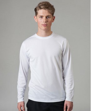 AWD Cool Polyester Sports Long Sleeve Custom Logo T-Shirt